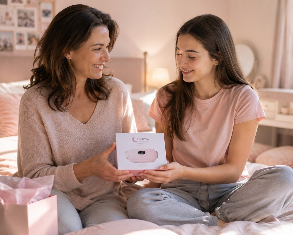 Ceinture Chauffante Menstruelle Lunova™